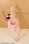 flexible nude gymnast